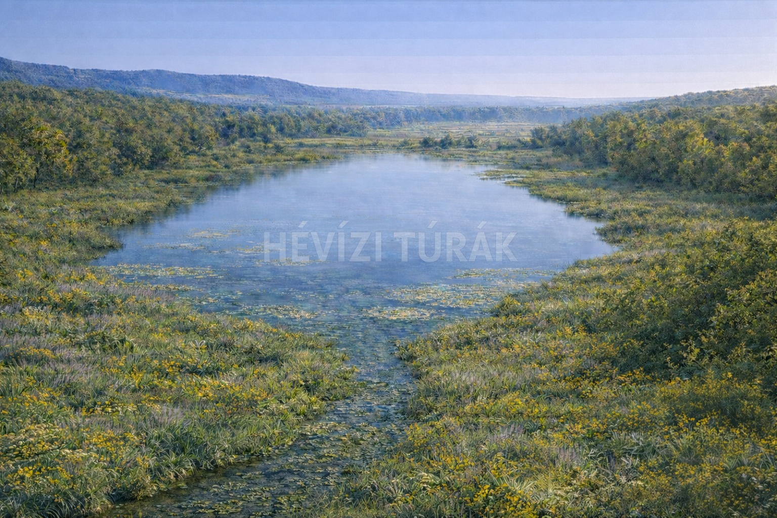 A HÉVÍZI-TÓ ÉLŐHELY REKONSTRUKCIÓJA